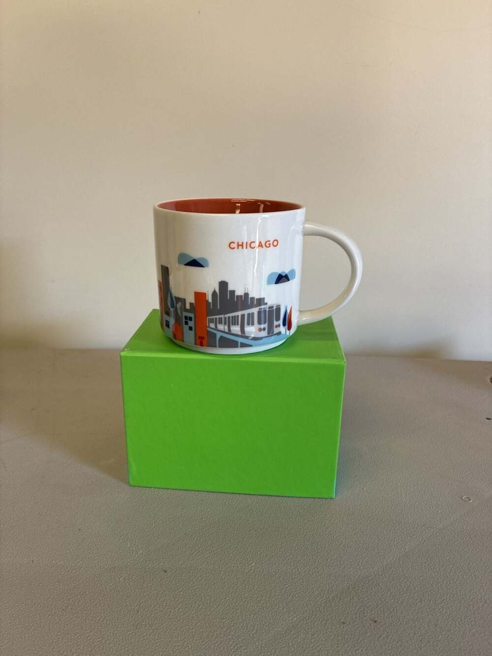 Starbucks You Are Here Collection Chicago 14oz Coffee Mug